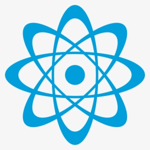 Blue Atom, Transparent Background - Uc Leads #3372981