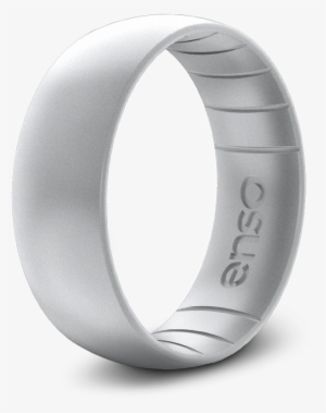 Elements Classic - Classic Elements Silicone Ring - Silver - Size 8 | #3373162