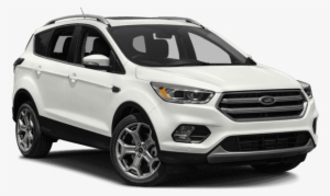 New 2018 Ford Escape Titanium - White Ford Escape 2018 #3373480