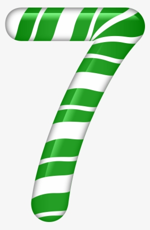 Number Seven Candy Style Png Clip Art Image #3373703