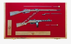 Collection Of Miniatures "mosin's Rifle & Ppsh-41" - Firearm #3374147