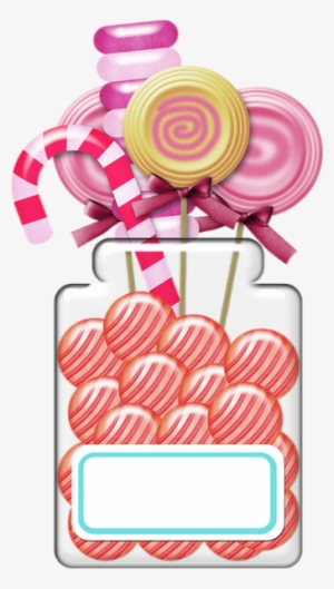 Confiserie - Candy Jar Vector Png #3374741