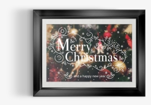 Merry Christmas Card - Picture Frame #3374813