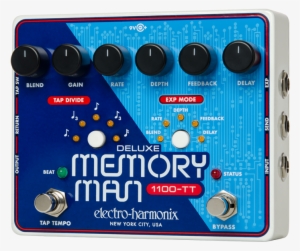 Download Png Image File - Electro Harmonix Deluxe Memory Man 1100 Tt Guitar Effect #3374833
