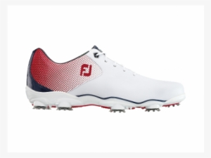 A Helix Golf Shoes - Footjoy D.n.a. Helix Golf Shoes In White / Red / Blue #3374991