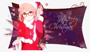 My Collection Of Christmas/winter Anime Backgrounds - Kyoukai No Kanata Christmas #3375524