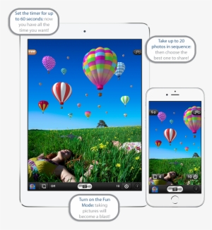Prevent Camera Shake Caused By Contact With The Iphone - Self Timer #3375666