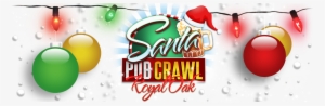 Saturday - Christmas Bar Crawl Logo #3375713