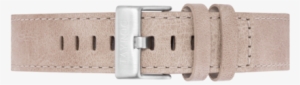 Sand Leather Strap/silver Buckle - Strap #3375771