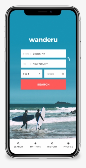 Wanderu App Search #3376406