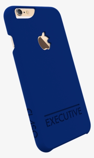 Jet Blue Executive Case For Iphone 6 Gold Right View - Iphone 6 #3378345
