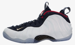 Nike Air Foamposite One Premium (obsidian) - Nike Air Flight Classic Gold #3378933
