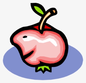 Vector Illustration Of Anthropomorphic Red Apple #3379195