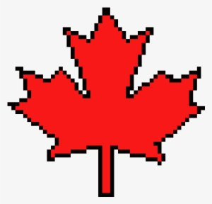 Canada Maple Leaf - Maple Leaf Pixel Art #3380342