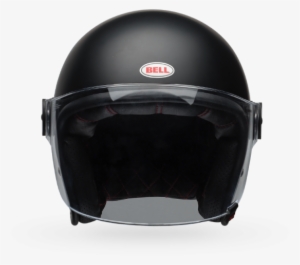 Solid Matte Black - Bell Riot Solid Open Face Helmet Matte Black 7084452 #3380456
