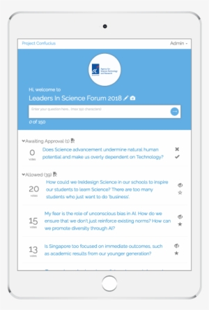 Confucius Q&a Questions Moderation - Iphone #3380562