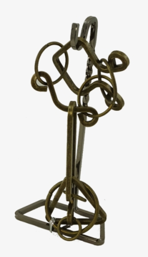 Confucius Confusion Metal Disentanglement Puzzle - Disentanglement Puzzle #3380932
