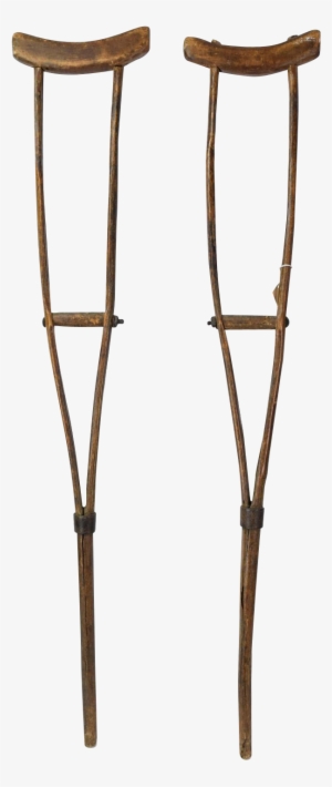 Wooden Crutch Transparent Background #3381076