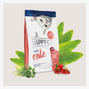 Sensitive Food Happy Cat Sensitive Duck With Rice And #3381733