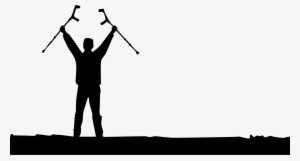 Sprained Ankle Injury Therapy Disability Crutch - Discovery Of Divine Healing #3381928