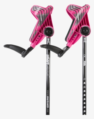Pink Crutches From Smartcrutch - Smart Crutches Purple #3381952