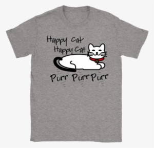 Happy Cat Happy Cat Pur Pur Pur ~ Women's Gildan Tee - Black Panther Adidas Shirt #3381954 Happy Cat Happy Cat Pur Pur Pur ~ Women's Gildan Tee - Black Panther Adidas Shirt #3381954