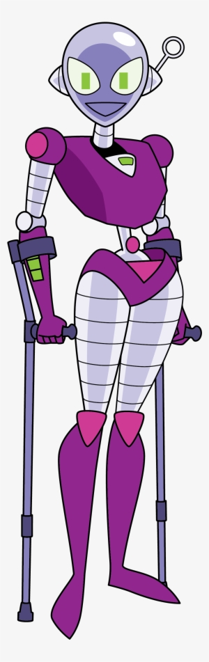 Connie With Crutches - Cartoon #3381991