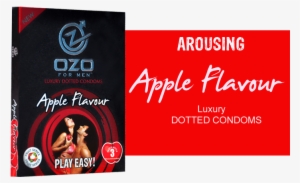 Ozo For Men Condoms Apple Flavour - Ozo Condom #3382910