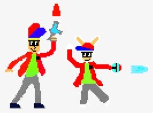 Gabe And Rabbid Gabe - Bandera De Gurabo Puerto Rico #3382932