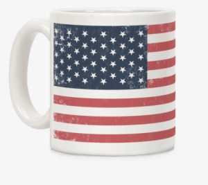 Distressed American Flag Mug Coffee Mug - American Flag #3383818