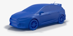 Ford Focus Rs Small Pla Min - 3d Printed Car Small #3383820