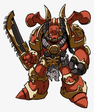 Khorne Tamaño Sin Fondo - Khorne Berserker Drawing #3383851