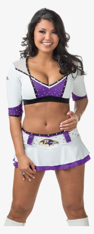 Vote For Serena To Represent Ravens In Cheerleader - Ravens Cheerleader Png #3383980