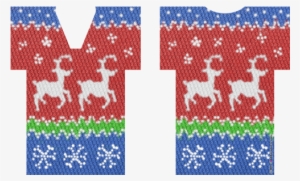 Ugly Sweater Bottle Cooler - T-shirt Bottle Cooler #3384174