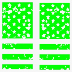 Simi-distressed American Flag Pair - Cross #3384572