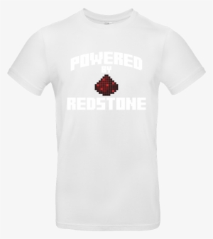 3dsupply Original Powered By Redstone T-shirt B&c Exact #3385129