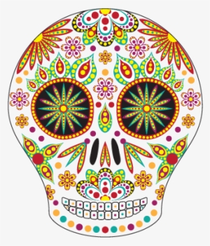 Dia De Los Muertos Skull - Dia De Muertos Skulls Transparent #3385264