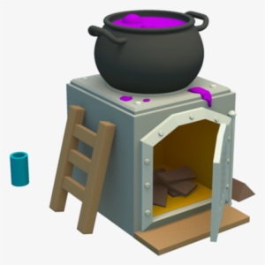 Fanart Da Fornalha Em 3d - Clash Royale Art Png #3385705