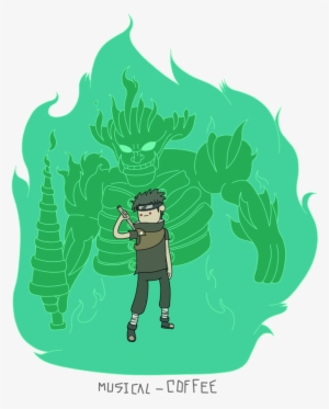 Shisui Uchiha With Susano'o - Naruto Adventure Time Style #3386472