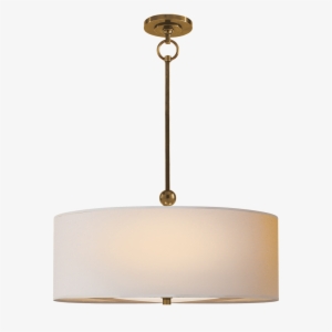 Reed Hanging Shade In Hand-rubbed Antique Brass #3387613