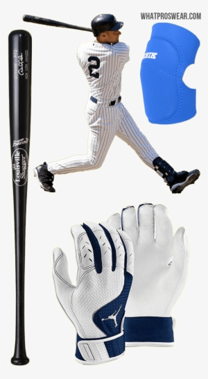 Derek Jeter Bat, Derek Jeter Batting Gloves, Derek - Jordan Batting Gloves 2017 #3387636