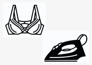 Combination Of The Icon “bra” And The Icon “iron” To - Shutterstock #3387713
