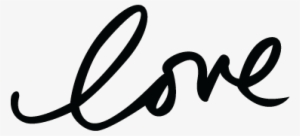 Easy To Draw Flaming Heart Design Cc - Love Png Text Black #3387947