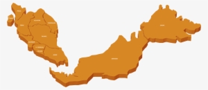 Peta Malaysia Png - Peta Malaysia 3d #3388094