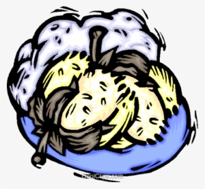 Cotton Plant Royalty Free Vector Clip Art Illustration - Cotton #3388270