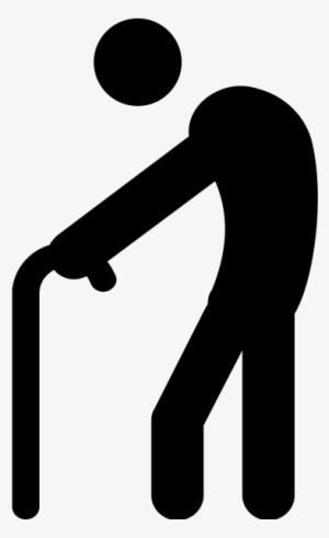 Old Man Vector Icon Rubber Stamp - Man #3388652