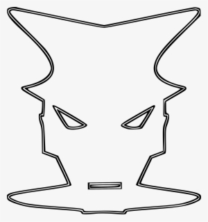 This Free Icons Png Design Of Carnival Mask 3 Outline #3389027