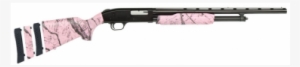 Mossberg 500 Super Bantam 22" 20ga Pink Marble Synthetic - Mossberg 500 Super Bantam Pink Camo #3389149