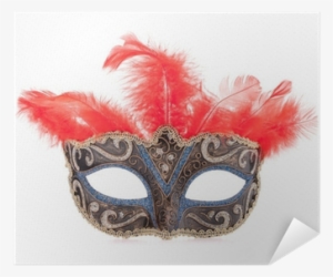 Venetian Carnival Mask Isolated On Whit Mug #3389150