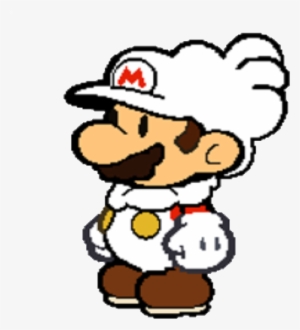 Mario Cloud Png - Paper Mario Fire Mario #3389339